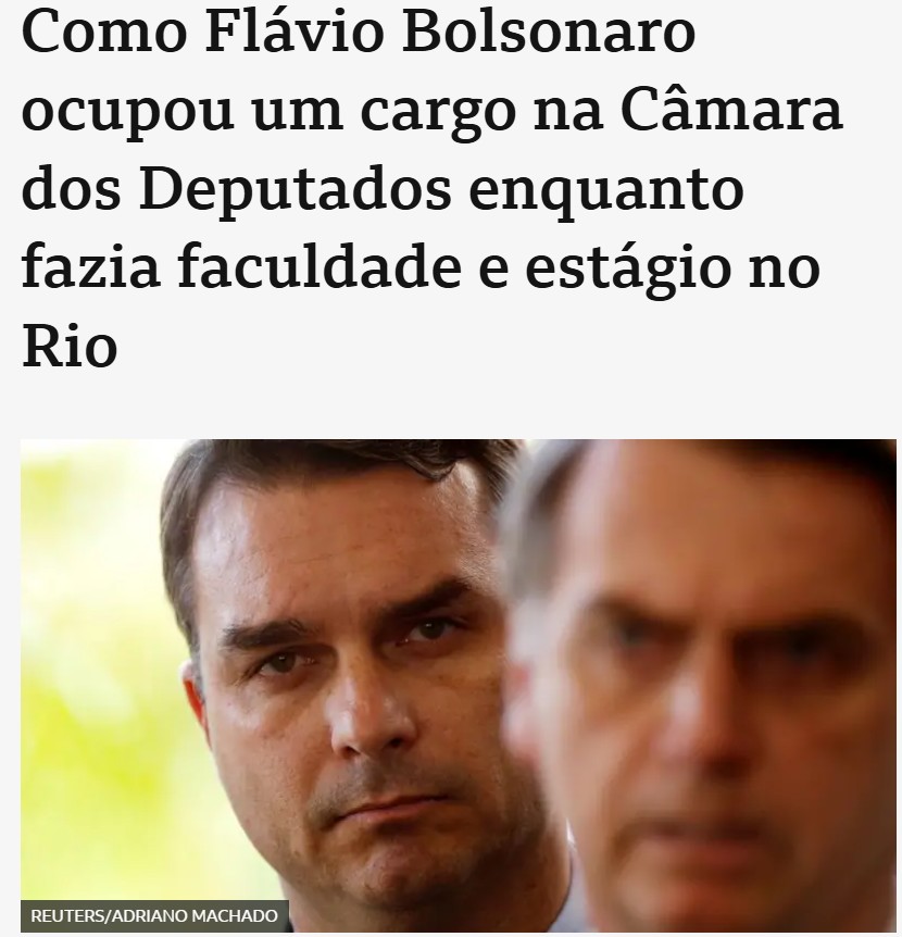Imagem da reportagem da BBC